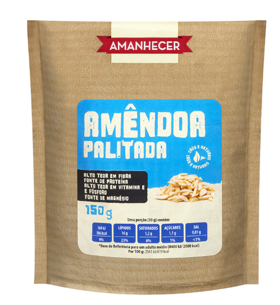 Amanhecer Chopped Almonds 150g